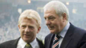 Gordon Strachan and Walter Smith, March 2009.