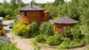 Barrel Houses Findhorn Foundation