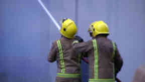 Blaze: Firefighters in action. (generic pic)