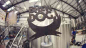 Interior shot of new BrewDog brewery in Ellon.