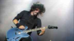 Rocker: Foo Fighters will also perform.