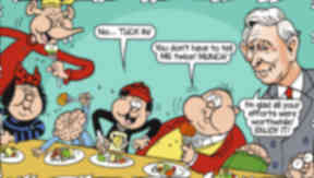 Prince of Wales, Charles, appearing in the Beano.