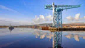 Titan crane quality image.
