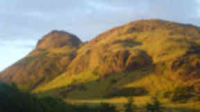 Air Rescue: Arthur's Seat in Edinburgh.
