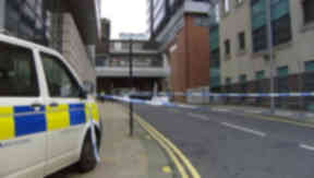 Body of a man in his 30s found outside Blythswood Court flats in Cadzow Street, Glasgow.