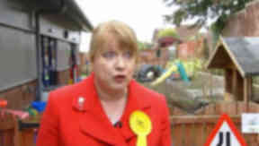 Susan Leslie, Liberal Democrat candidate for the Dunfermline by-election on October 24 2013.