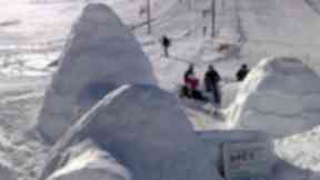 Sean's journey took him to Glenshee Ski Centre.