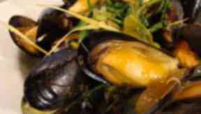 Mussels: Three were contaminated (file pic).