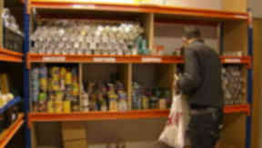 Inside the Glasgow City Mission foodbank, February 24 2014