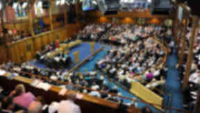 The General Assembly of the Church of Scotland votes to allow gay and lesbian ministers.