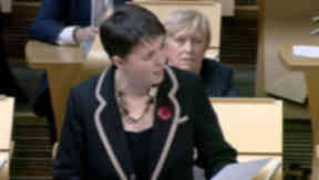 Conservative leader Ruth Davidson