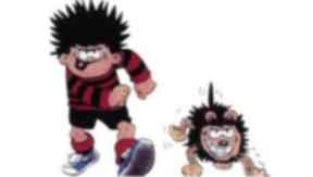 Comic: Dennis the Menace first appeared in The Beano in 1951.