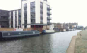 Canal boats at the Lochrin Basin