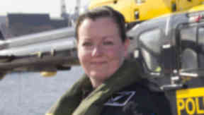 PC Nelis was found trapped at 1am.