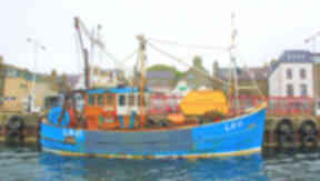 Diamond, which sank near Shetland on Tuesday, March 25.