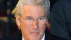 Richard Gere: Will attend UK premiere of his latest film in Glasgow.