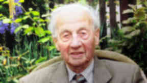 Scotland’s former oldest man Tom MacIver who died aged 107 in April 2014. Family collect.
