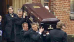 Funeral held: The Glaswegian was kidnapped while working in Iraq in 2007.