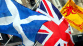 Flags Scotland Decides