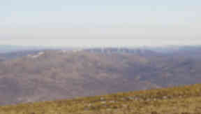 Windfarm near Loch Ness in Highlands