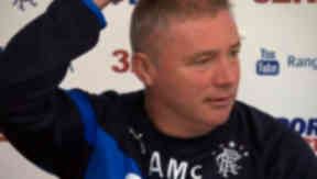 Ally McCoist refuses to answer non-football questions at Rangers news conference August 29 2014