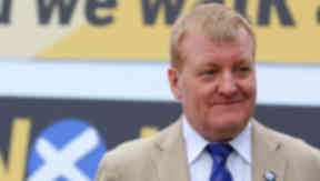 Kennedy campaigning during the independence referendum.