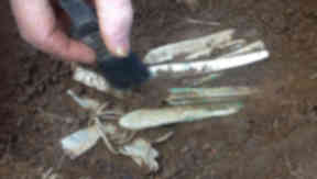 Dumfries and Galloway archaeological find October 12, 2014.