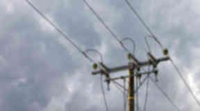 Overhead power lines. For power outage, power cuts, power shortage, electricity, electrical stories. Creative Commons image uploaded November 10 2014 quality news image #cf14