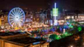 Around 20,000 people extended to attend switch-on.