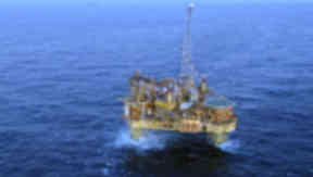 Elgin Platform: Two-mile exclusion zone set up.
