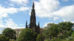 Landmark: The Scott Monument is one of Edinburgh's most iconic attractions.