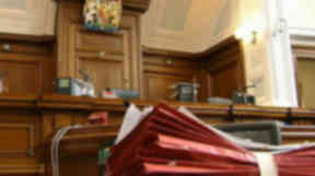 Court: Thomson did not appear (file pic).