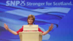 Debate: SNP members gather in Edinburgh (file pic).