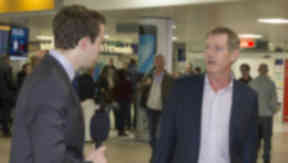 Dave King speaks to STV at Glasgow Airport after being passed fit and proper by the Scottish FA.