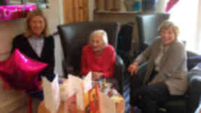 Margaret Phillips who turned 103 on June 22, 2015.