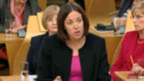 Votes: The poll found 19% of voters over 60 intend to vote for Kezia Dugdale.