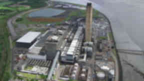 Longannet: The former power station site will be transformed into a train factory.