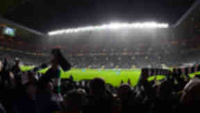 Celtic Park: Part of stadium closed for Rennes clash.