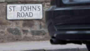 Polluted: St John's Road in Corstorphine