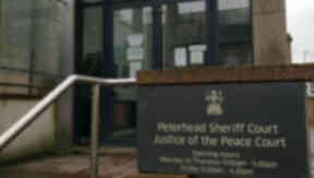 Peterhead Sheriff Court: One man earlier admitted to the assault.