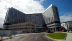 Glasgow: The crisis-hit Queen Elizabeth University Hospital.