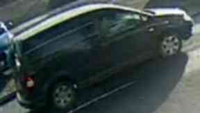 Volkswagen van: The vehicle was seen just before a Kirkcaldy bank robbery.