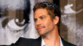 Actor Paul Walker.