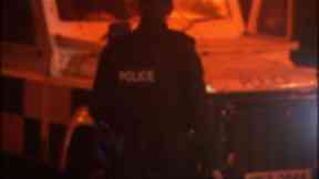 The attack happened in West Belfast on Thursday.
