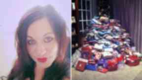 Emma Tapping said she saves up all year round to give her kids the best Christmas she can.