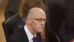 Poll: John Swinney described the poll as 'encouraging'.