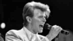 Bowie: The venue will show ono of the late singer's notable films.