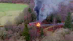 Fire: No one was injured.