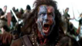 William Wallace: 42% declared him 'the bravest Scot ever'.
