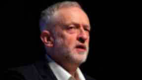 Jeremy Corbyn: Visiting school meals program in North Ayrshire (file pic).
